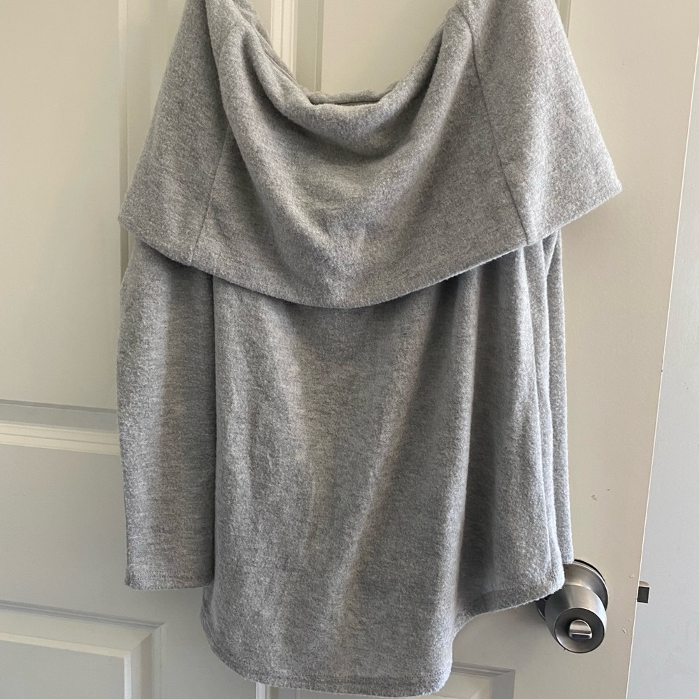Off the shoulder sweater